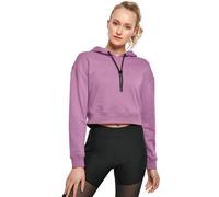Urban Classics - Ladies Short Terry Duskviolet - Hoodie - purple - L - 65% Cotton, 35% Polyester,Sweat L