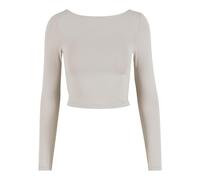 Urban Classics Ladies' Slim Fit Long-sleeved Top Long-sleeved Top grey XL