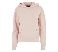 Urban Classics Ladies Small Embroidery Terry Hoody Pink size XS | Hoodies Outlet | Women | Pink XS