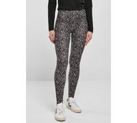Urban Classics Ladies Soft AOP Leggings Ladies Leggings Available in Many Sizes XS - 5XL, Blackline, S