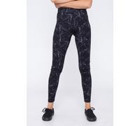 Urban Classics Women's Ladies Soft AOP Leggings, Blackmarble, L
