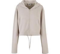 Urban Classics Ladies' Soft Touch Zip Hoodie Hoodie grey XL