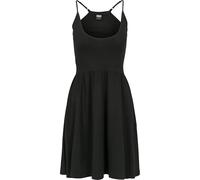 Urban Classics Ladies Spaghetti Dress, Black, L