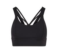 Urban Classics Crossed Sports Bra Black S Women