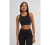 Urban Classics - Ladies Sports Low Back - Bra - black - S - 82% Nylon, 18% Elastane S