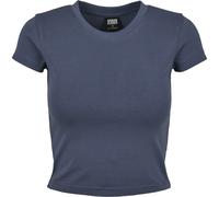 Urban Classics Ladies Stretch Jersey Cropped Tee Top Bauchfrei T-Shirt Sommer UC