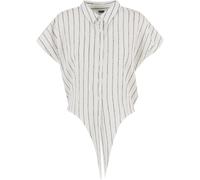 Urban Classics Ladies Structured Striped Tied Blouse