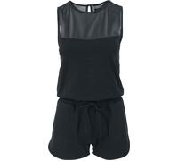 Urban Classics Tech Mesh Hot Romper Black XS Women