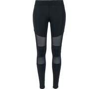 Urban Classics Leggings Mesh Elastic Big Black 3XL Woman