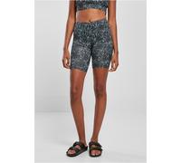 Urban Classics Ladies Tie Dye High Waist Cycle Shorts Batik