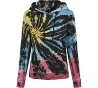 Urban Classics Ladies Tie Dye Hoody Pullover Batikmuster