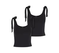 Urban Classics Tb7520a Sleeveless Top 2 Units Black L Woman