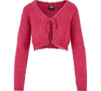 Urban Classics Ladies Tied Cropped Feather Cardigan Slim Fit