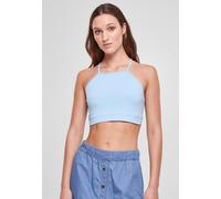 Urban Classics - Ladies Triangle Balticblue - Top - blue - L - 95% Cotton, 5% Elastane L