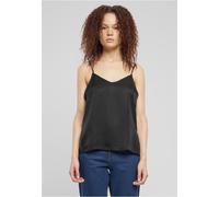 Urban Classics - Ladies Viscose Satin Slip Black - Top - black - XL - 100% Viscose XL