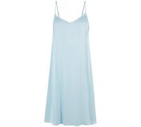 Urban Classics Ladies Viscose Satin Slip Dress Oceanblue size M | Midi Dresses Outlet | Women M