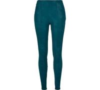 Urban Classics Ladies Washed Faux Leather Pants Leggings Washed Look