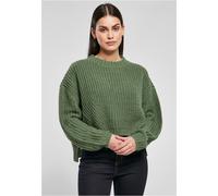 Urban Classics Ladies Wide Oversize Sweater Hoodie Pullover Chunky Knit