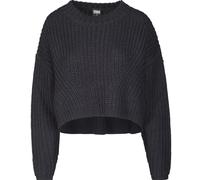 Urban Classics Ladies Wide Oversize Sweater Hoodie Pullover Chunky Knit