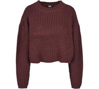 Urban Classics Ladies Wide Oversize Sweater Hoodie Pullover Chunky Knit
