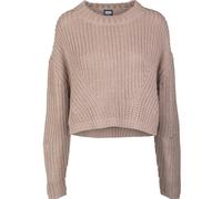 Urban Classics Ladies Wide Oversize Sweater Hoodie Pullover Chunky Knit