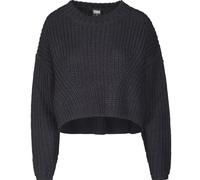 Urban Classics Ladies Wide Oversize Sweater Hoodie Pullover Chunky Knit