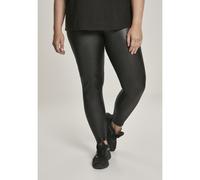Urban Classics Leather Faux Big Leggings Black 3XL Women