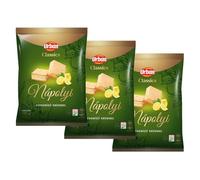 Urban Classics Lemon Cream Wafer Biscuits, Traditional Hungarian Style, 180g, Pack of 3, No Preservatives, 65% Cream Filling