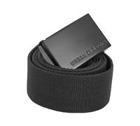 Urban Classics Long Canvas Belt, Black (Black 00007), One Size
