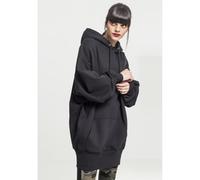 Urban Classics Ladies Long Oversize Hoodie Hooded sweater black XS