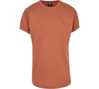 Urban Classics Long Shaped Turnup Tee Basic T-Shirt Round Hem Men S-XXL