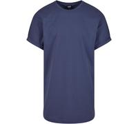 Urban Classics Long Shaped Turnup Tee T-shirt blue 5XL