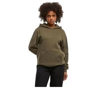 Urban Classics Loose Brushed Fleece Hoodie Green S Woman