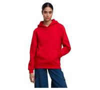 Women's hooded sweatshirt Urban Classics Loose Light Brushed Rouge M