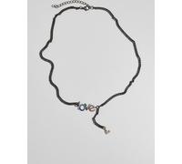 Urban Classics Love Necklace Gunmetal