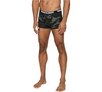 Urban Classics Men's 2-Pack Camo Boxer Shorts, Woodcamo + Darkcamo, L