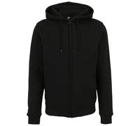 Urban Classics Men's 2-Tone Zip Hoody Hooded Sweatshirt, blk/blk, XXXXL