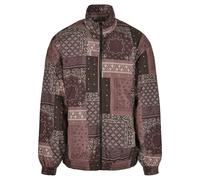 Urban Classics Men's 90´s Track Jacket, Bandana AOP, L