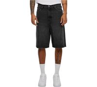 Urban Classics Men's 90's Heavy Denim Shorts, Black Washed, 28