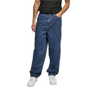 Urban Classics Men's 90's Jeans, Mid Indigo Washed, 26