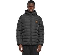 Urban Classics Men's Basic Bubble Jacket, Black (Black/White/Black), 5XL Plus UK