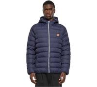 Urban Classics Men's Basic Bubble Jacket, Navy/White/Navy, 5XL Plus UK