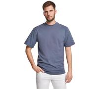 Urban Classics Men's Tall Tee Oversized Short Sleeves T-Shirt with Dropped Shoulders, 100% Jersey Cotton, vintageblue, L