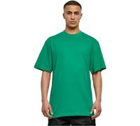 URBAN CLASSICS Men's Basic Crew Neck Tall Tee, Oversized Short Sleeves T-Shirt with Dropped Shoulders, 100% Jersey Cotton, in c.green, XXL