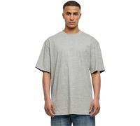 Urban Classics Men's Tall Tee Oversized Short Sleeves T-Shirt with Dropped Shoulders, 100 Percentage Jersey Cotton, Grey, 5XL