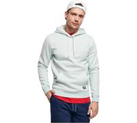 Urban Classics Men's basic melange hoodie, Aqua Melange, M