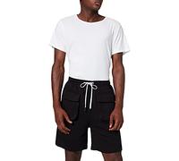 Urban Classics Men's Big Pocket Terry Sweat Shorts, Black, L