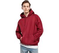 Urban Classics Men's Blank Hoody Jumper, Burgundy, M