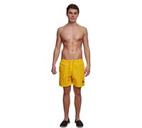 Urban Classics Men's Block Swim Shorts Trunks, Chrome Yellow, M