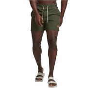 Urban Classics Men's Block Swim Shorts Trunks, Olive/Olive, 3XL